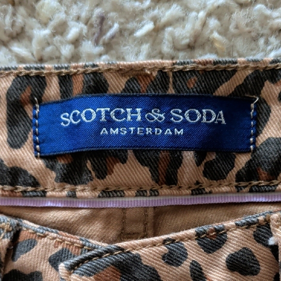 Scotch & Soda Animal Print Jeans - Picture 2 of 8